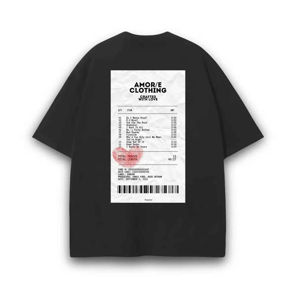 RECEIPT PREMIUM T-SHIRT