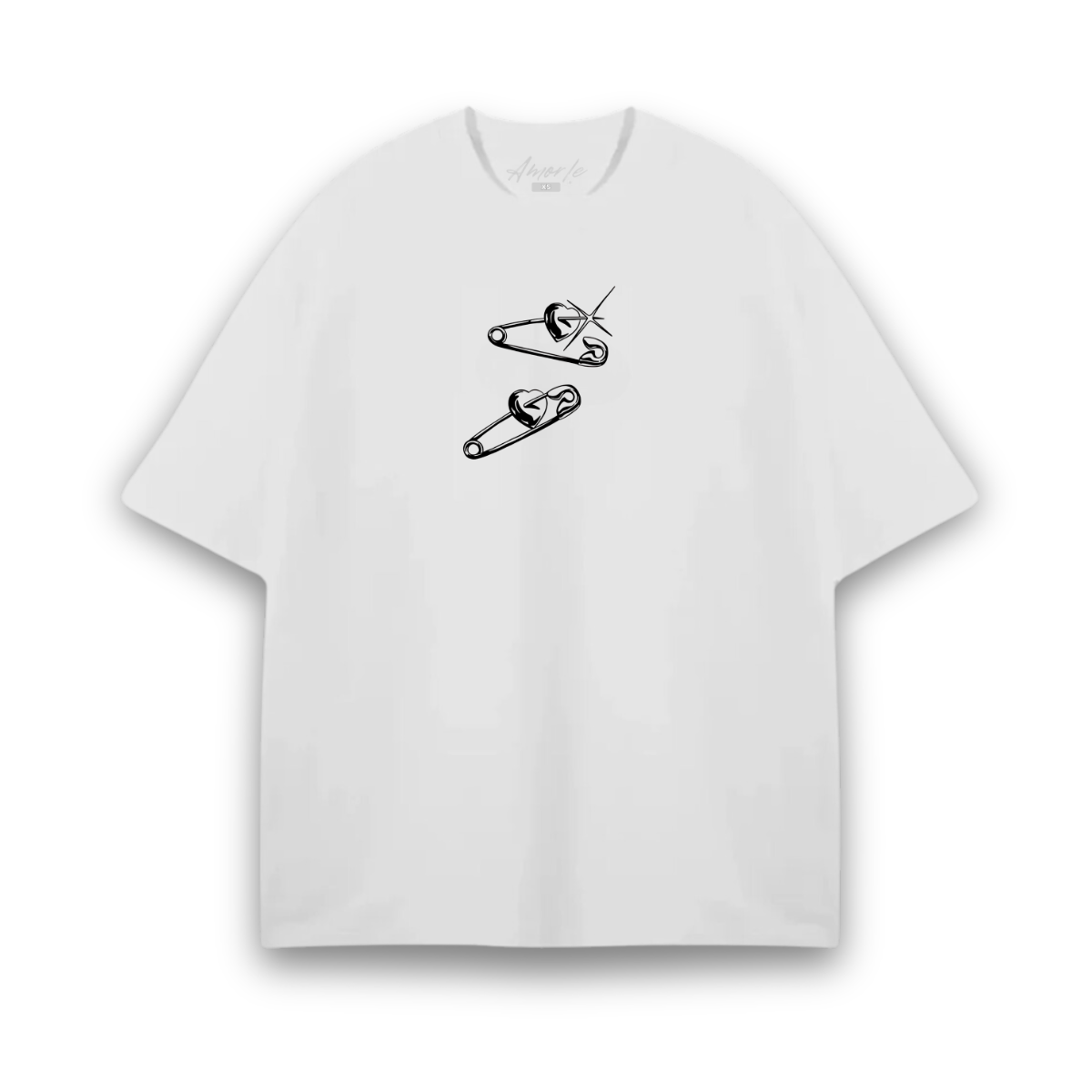PINNED HEART PREMIUM T-SHIRT