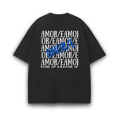 BLUE AMOR/E PREMIUM T-SHIRT