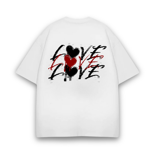 GRAFFITI LOVE PREMIUM T-SHIRT - Amor/e Clothing
