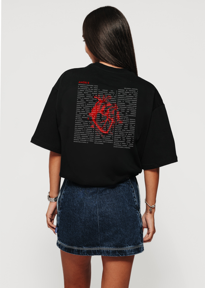 AMOR/E HEART PREMIUM T-SHIRT