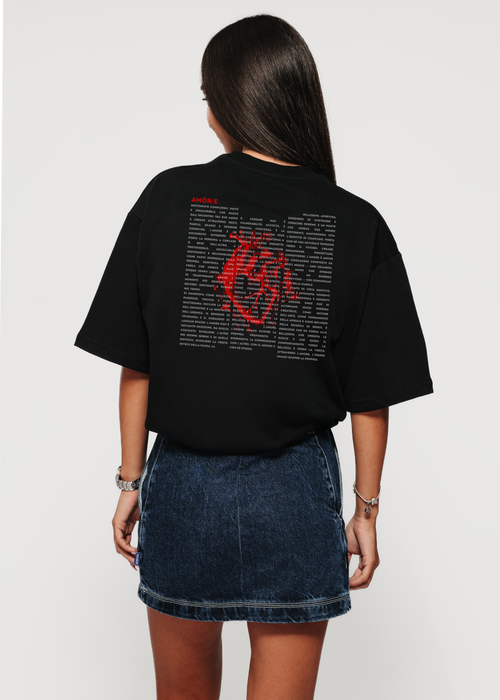 AMOR/E HEART PREMIUM T-SHIRT