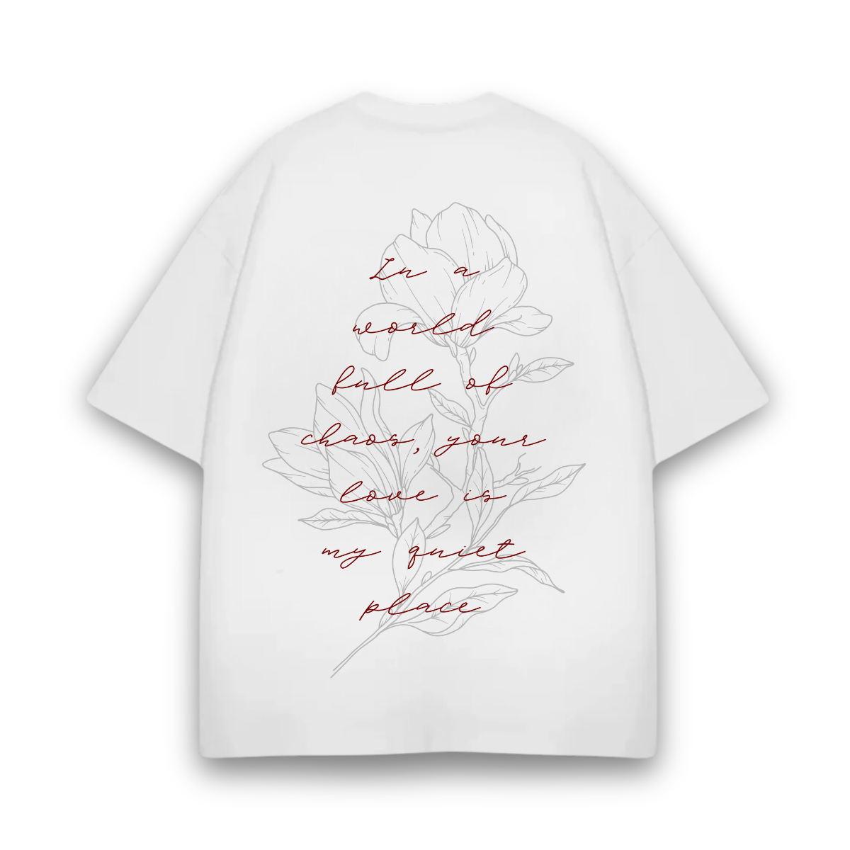 CHAOS FLOWER PREMIUM T-SHIRT - Amor/e Clothing