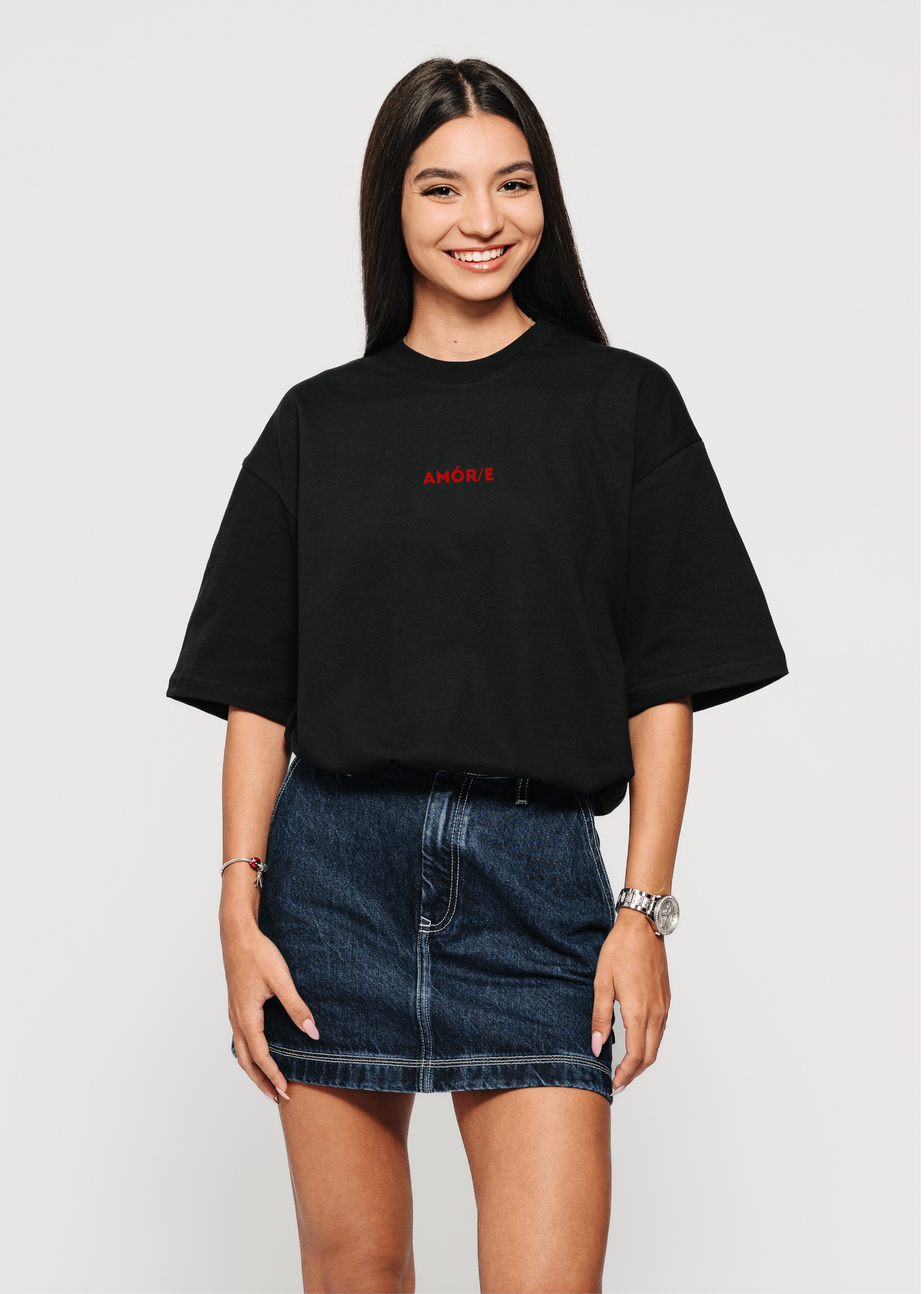 AMOR/E HEART PREMIUM T-SHIRT