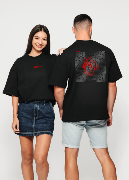 AMOR/E HEART PREMIUM T-SHIRT