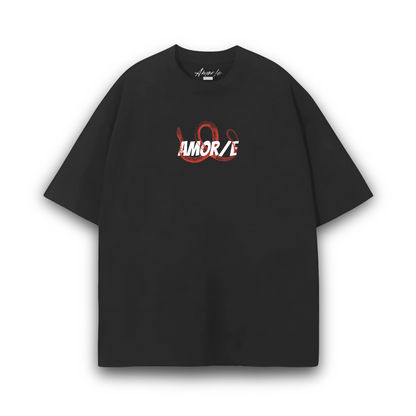 SNAKE RECEIPT PREMIUM T-SHIRT - Amor/e Clothing