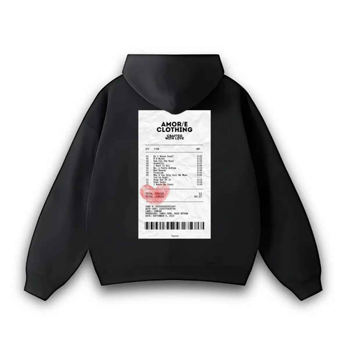 RECEIPT PREMIUM HOODIE