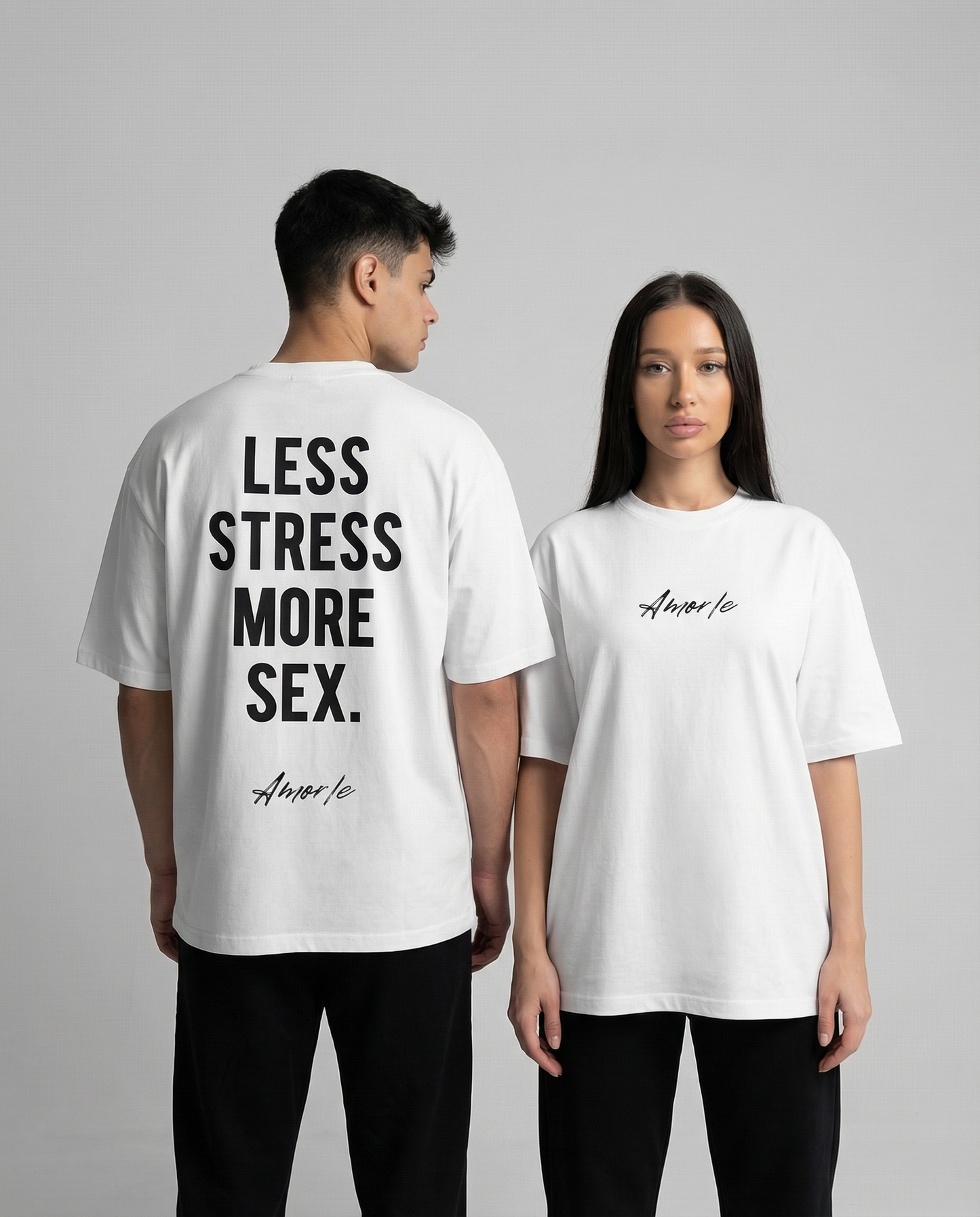 Less Stress · Премиум тениска