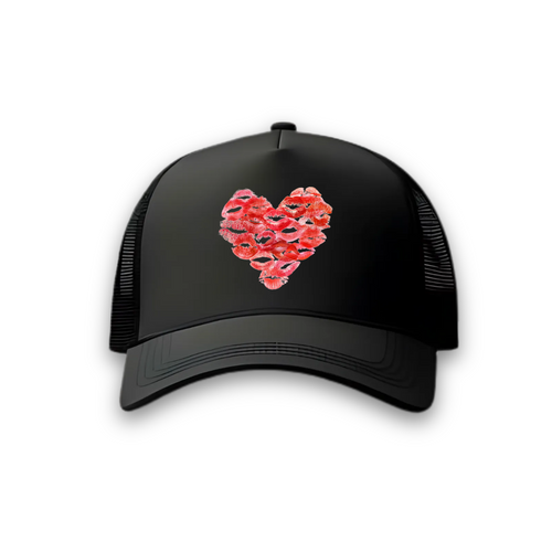 HEART KISSES PREMIUM HAT - Amor/e Clothing
