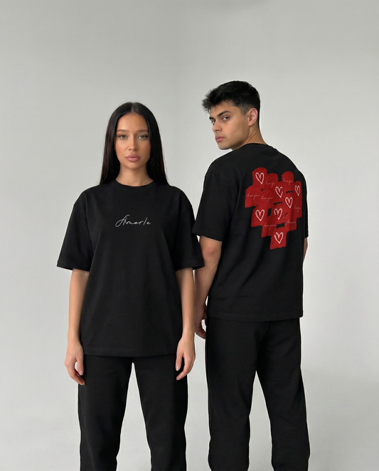 NOTES HEART PREMIUM T-SHIRT